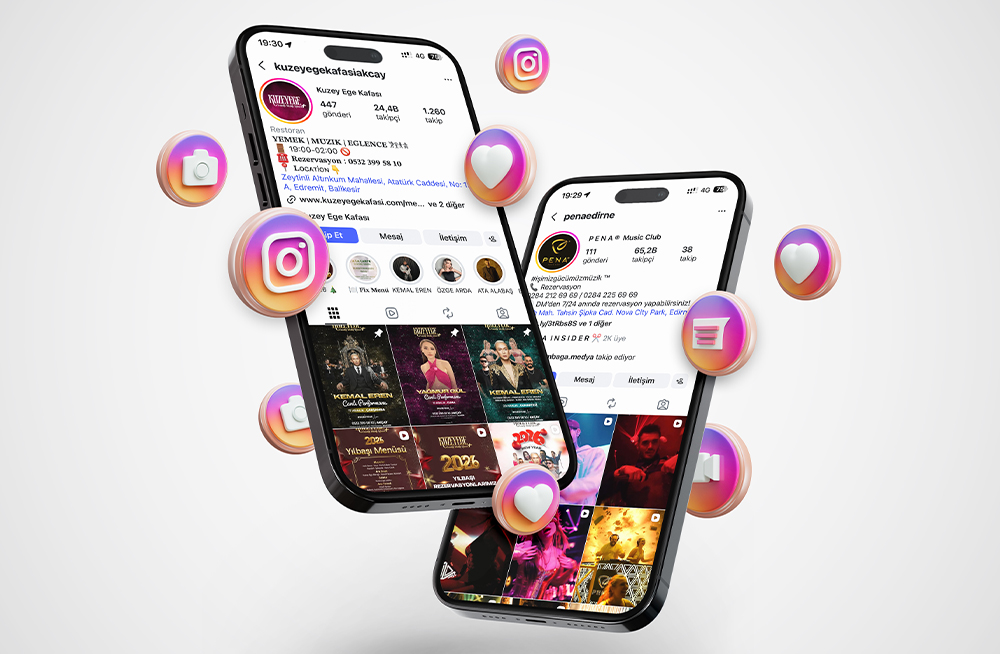 Strateji oluşturur, içerik planını kurgular ve markanızın tüm sosyal medya süreçlerini ölçülebilir hedeflerle yönetiriz.