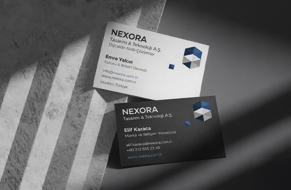 Logo, renk paleti ve tipografiden başlayarak; markanızın tüm görsel dilini tutarlı ve modern bir sistemle tasarlarız.