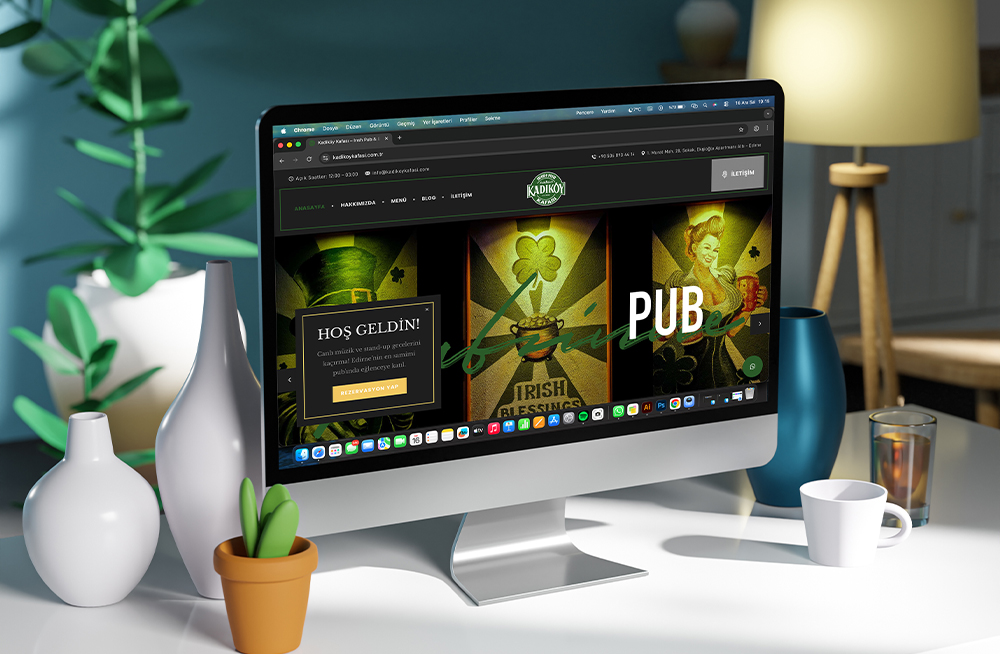Hızlı, modern ve kullanıcı odaklı web siteleri geliştirir; markanızı dijitalde güçlü bir noktaya taşırız.